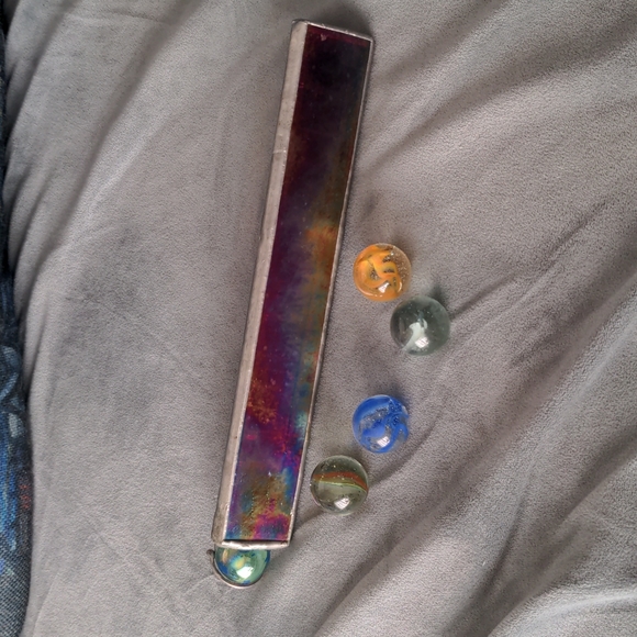 Handmade stained glass kaleidoscope